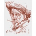 Mann in Beret 1