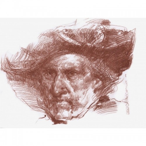 Mann in Beret 2